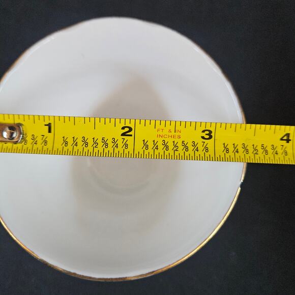 Royal Kent Bone China Tea Cup and Saucer Set Purple Rose Made in England - Picture 10 of 14